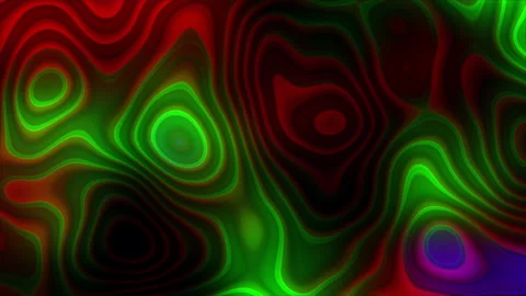 Colorful wave gradient animation slow motion background Stock Footage 140195833