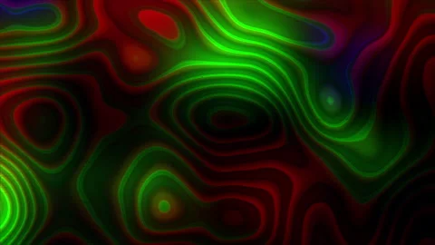 Colorful wave gradient animation slow motion background Stock Footage 140195930