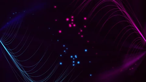 Colorful wave gradient animation slow motion background Stock Footage 140921142