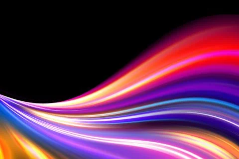 Colorful wave Stock Illustration
