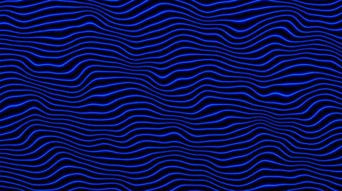 Colorful wave line with dash. Abstract wavy multi color geometric mesh line. Illustrazione stock