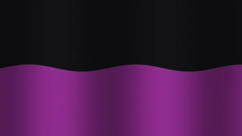 Colorful wave pattern with black and purple tones on a Stock Footage 338166952