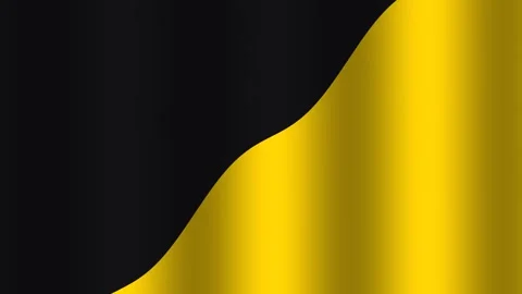 Colorful wave pattern with black and yellow colors in Stock Footage 338226594