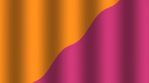 Colorful wave pattern with orange and pink tones for Stock Footage 338223214