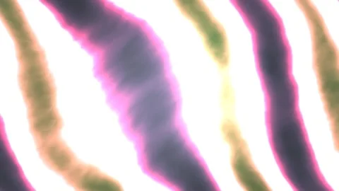 Colorful wave patterns create an abstract design in bright Stock Footage 337956856
