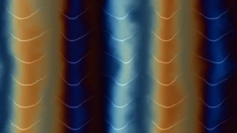 Colorful wave patterns create a dynamic vertical design Stock Footage 338242091
