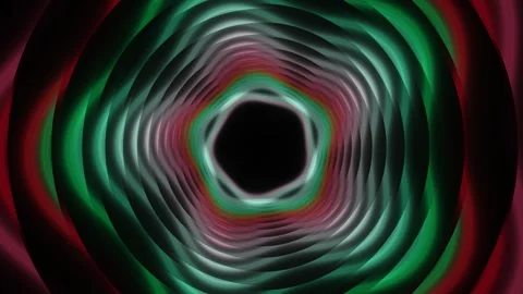 Colorful wave patterns create a dynamic visual experience Stock Footage 339340344