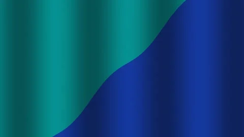 Colorful wave patterns create a smooth background for Stock Footage 338166741