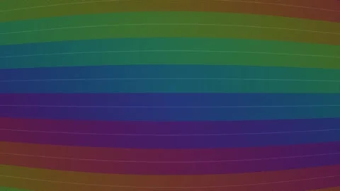 Colorful wave patterns create a vibrant visual experience Stock Footage 337950374