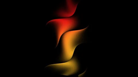 Colorful wave patterns move and blend together in a smooth display of motio.. Stock Footage 329357172