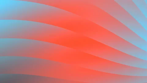 Colorful wave seamless loop animation. Abstract background 3d rendering 4K Video stock 192335053