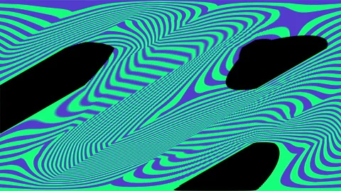 Colorful Wave Vj loop kaleida background animation in Vertical 4K. Stock-Footage 273856661