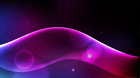 Colorful waves and glowing lights background 库存影片 30370448
