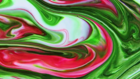 Colorful Waves and Liquid Paint Mix Background With Splashes and Swirls 24 Stock Footage 313307957