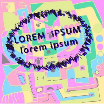 Colorful waves backdrop. Stock Illustration