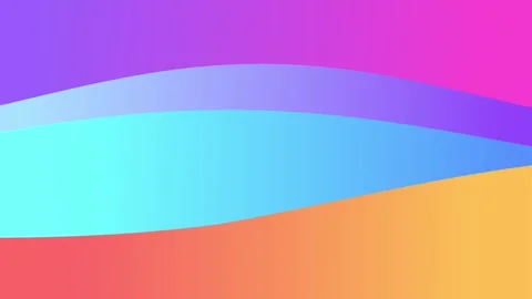 Colorful waves background. Abstract fluid animation for motion graphics, intros Stock Footage 241163684