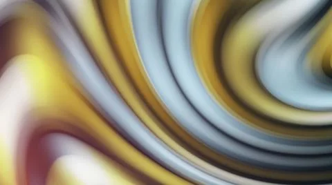 Colorful waves of beautiful bright gradient colors. Stock animation. Fluid Illustrazione stock