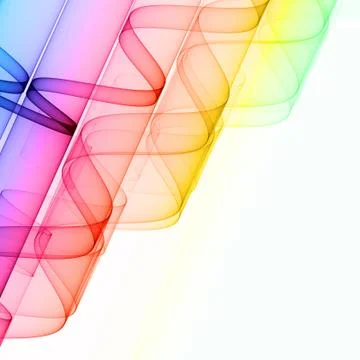 Colorful waves Stock Illustration