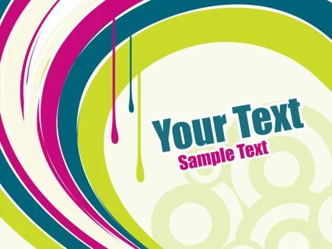 Colorful waves Stock Illustration