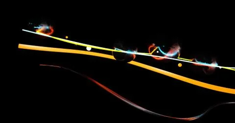 Colorful waves Stock Illustration