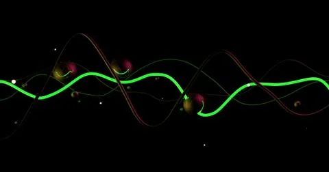 Colorful waves Stock Illustration