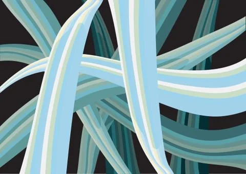 Colorful waves of layout design Illustrazione stock