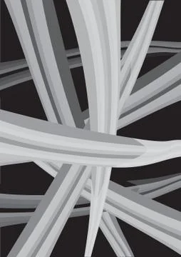 Colorful waves of layout design Illustrazione stock