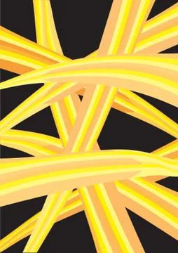 Colorful waves of layout design Illustrazione stock