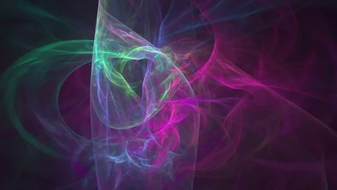 Colorful waves pattern abstract motion background Stock Footage 70951808