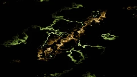 Colorful wavy abstract background, smooth movement is attractive Stock Footage 222942871