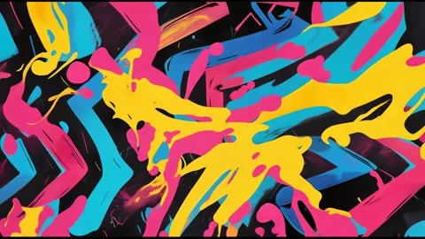 Colorful Wavy Abstract Pastel Patterns for Backgrounds and Design Projects Stock Footage 279558558