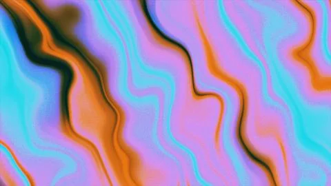 Colorful Wavy Fluid Gradient Abstract Texture Stock Illustration