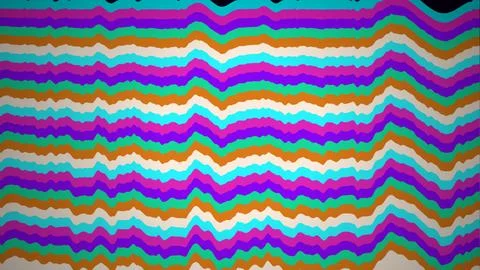 Colorful Wavy Lines Abstract Background Pattern Ilustración de archivo
