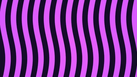 Colorful wavy lines create a dynamic pattern in shades of Stock Footage 338185251