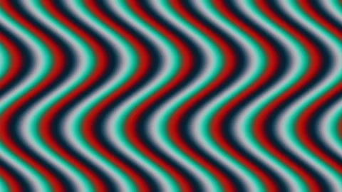 Colorful wavy pattern with lines creating a flowing effect Stock Footage 338317565