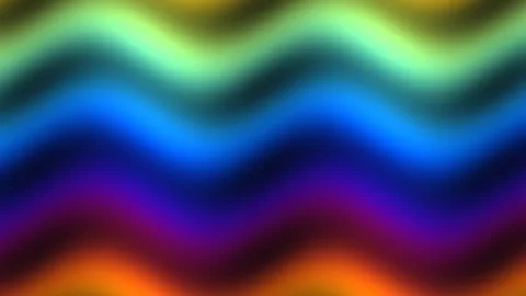 Colorful wavy pattern with vibrant shades and smooth Stock Footage 338042221