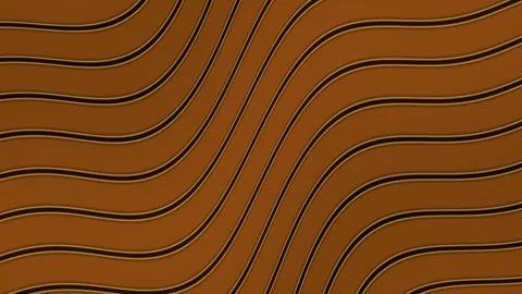 Colorful wavy patterns with a warm brown background 库存影片 340379359