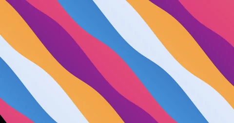 Colorful wavy transition elements pack for coporate office meetings, ppt 4K 動画素材 316416517