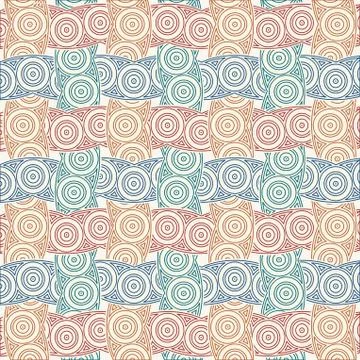 Colorful weave Stock-Illustration