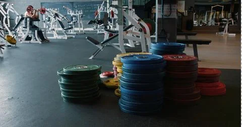 Colorful Weights Stock Photos