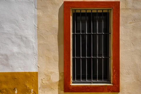 Colorful Window Frame Stock Photos