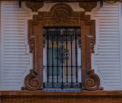 Colorful Window Frame Stock Photos