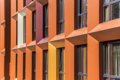 Colorful windows Foto stock
