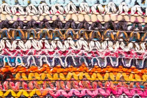 Colorful wool Foto stock