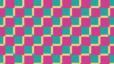 Colorful Woven Checkerboard Geometric Pattern Animation Loop. Stock Footage 320470077
