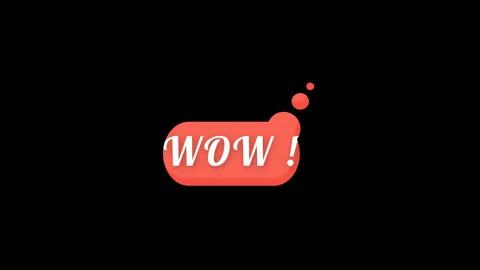 Colorful wow comic background with a speech bubble. Playful Stock Footage 322956426