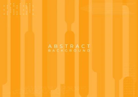 Colorful yellow bright shape complex layer background halftone and modern lin Stock Illustration