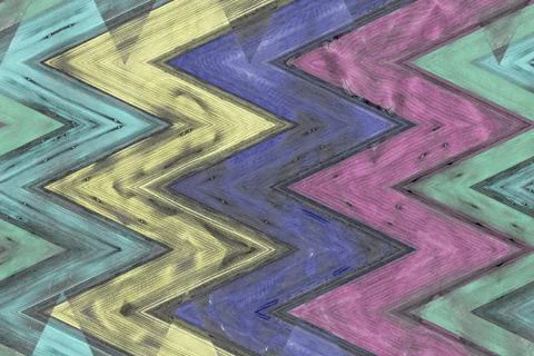 Colorful zigzag background Beautiful texture 스톡 사진