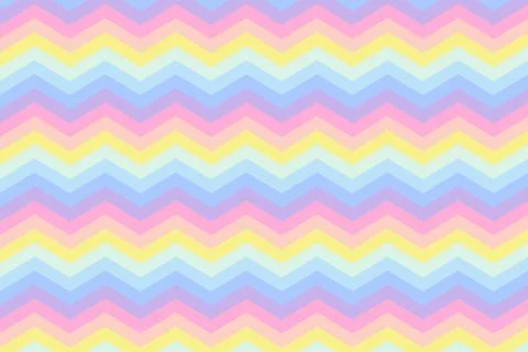 Colorful zigzag chevron pattern vector background イラスト素材