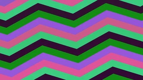 Colorful Zigzag Pattern Background Animation. Video stock 330130768
